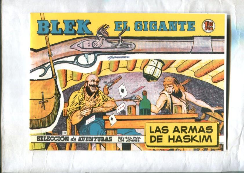 Bleck el gigante facsimil numero 111: Las armas de Haskim