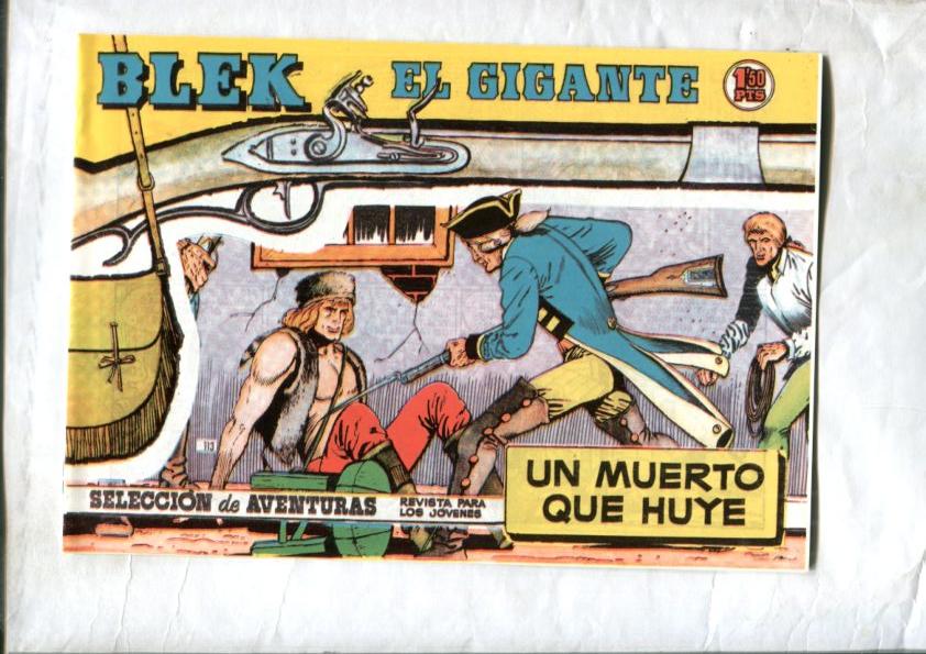 Bleck el gigante facsimil numero 113: Un muerto que huye