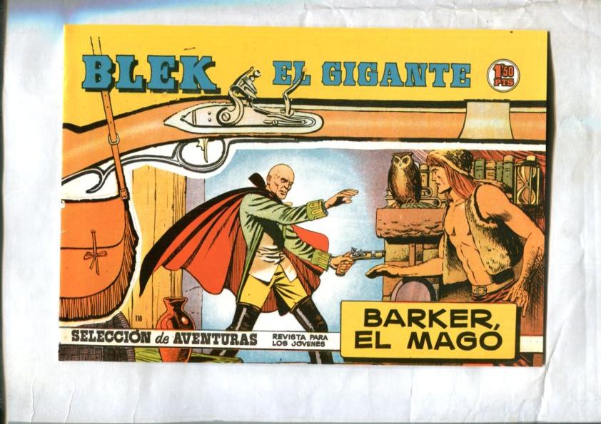 Bleck el gigante facsimil numero 118: Barker, el mago