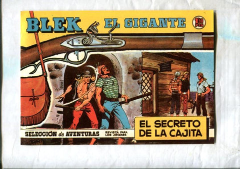 Bleck el gigante facsimil numero 129: El secreto de la cajita (fin de la coleccion)