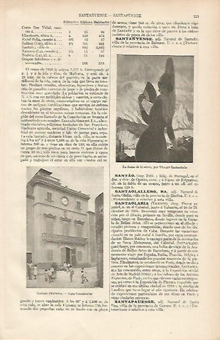 LAMINA ESPASA 19433: Ayuntamiento de Santañy en Mallorca