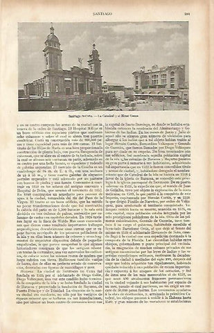 LAMINA ESPASA 19453: Catedral de Santiago de Cuba