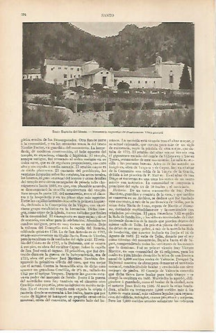 LAMINA ESPASA 19493: Monasterio de Santo Espiritu del Monte