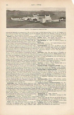 LAMINA ESPASA 19518: Campamento en Saoura