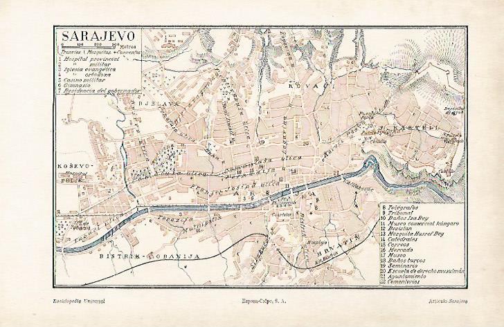 LAMINA ESPASA 19525: Plano de Sarajevo