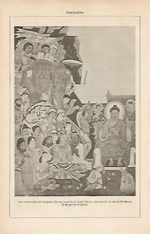 LAMINA ESPASA 19549: Las controversias de Sariputra