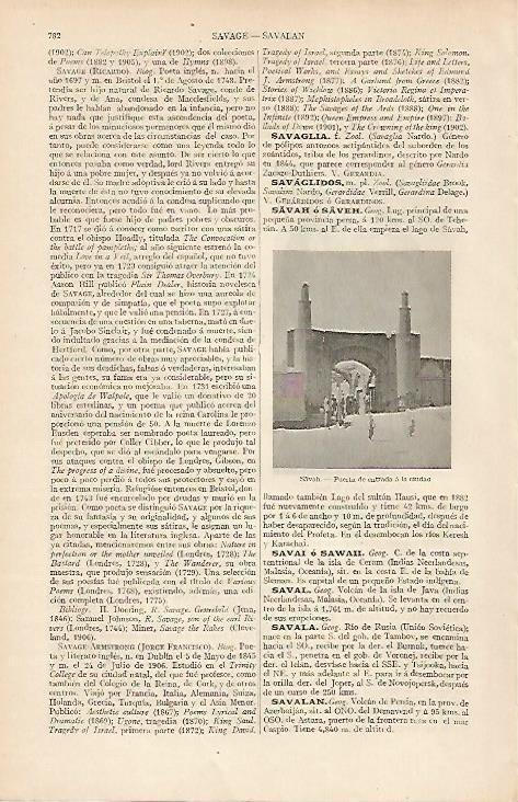 LAMINA ESPASA 19584: Muralla de Savah Iran