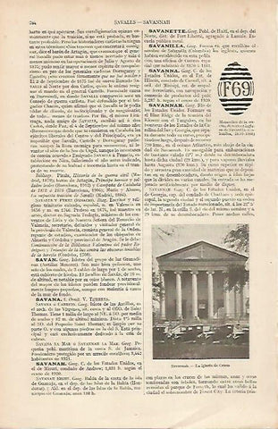 LAMINA ESPASA 19586: Iglesia de Cristo en Savannah Estados Unidos