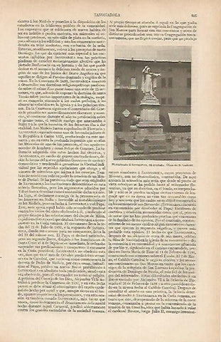 LAMINA ESPASA 19588: Monumento a Savanarola en Ferrara