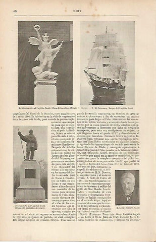 LAMINA ESPASA 19599: Monumento al Capitan Scott