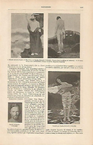 LAMINA ESPASA 19626: Obras por A. Schneider