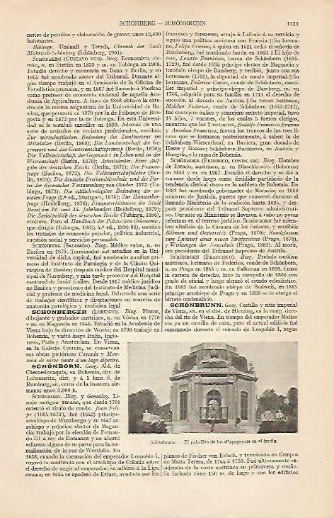 LAMINA ESPASA 19627: Pabellon de los Papagayos en el Palacio de Schonbrunn