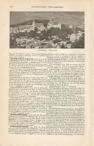 LAMINA ESPASA 19633: Schwarzenberg Alemania