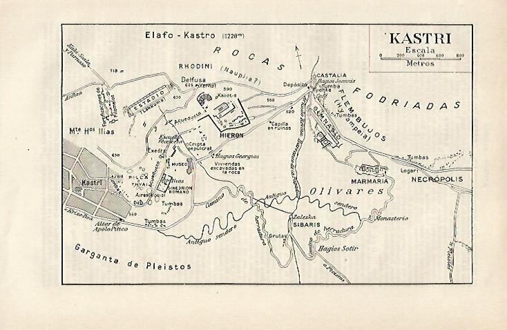 LAMINA ESPASA 19744: Plano de Kastri Grecia