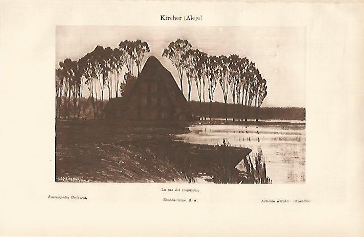 LAMINA ESPASA 19746: La paz del crepusculo por A. Kircher