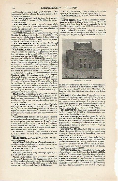 LAMINA ESPASA 19762: Teatro de Katowice Polonia