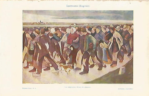 LAMINA ESPASA 19773: Los emigrantes por Laeermans