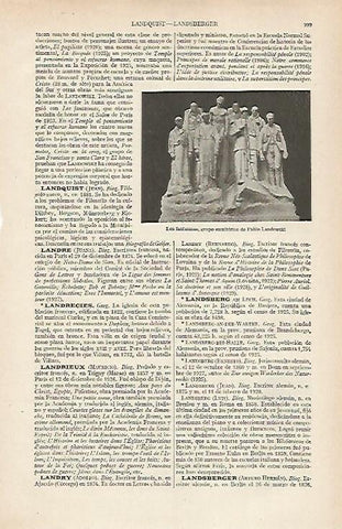 LAMINA ESPASA 19778: Los fantasmas escultura de P. Landowsli