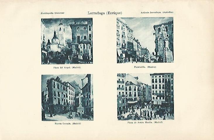 LAMINA ESPASA 19782: Pinturas por E. Larrañaga