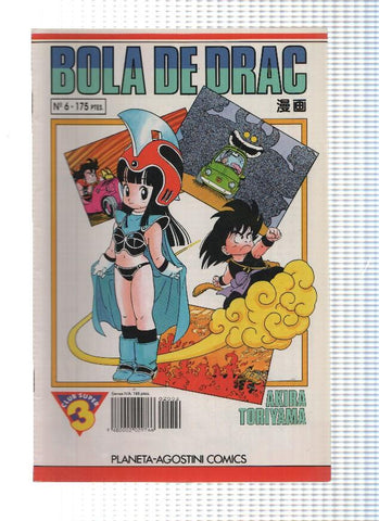 BOLA DE DRAC (Serie Blanca), Numero 06: CAP A LA MUNTANYA DEL FOC (Planeta de Agostini 1992)