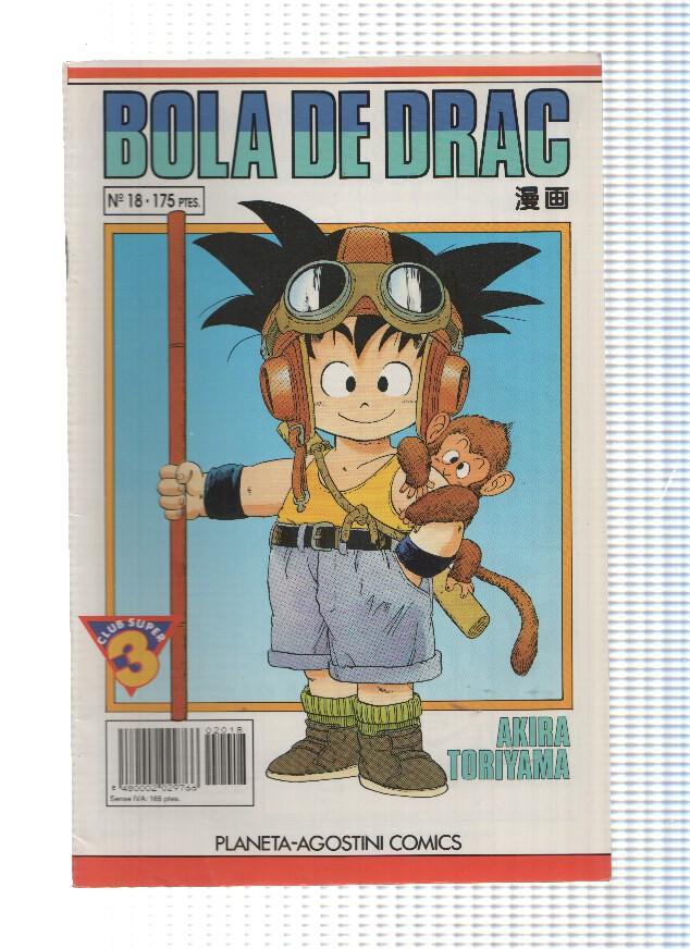 BOLA DE DRAC (Serie Blanca), Numero 18: EL COMBAT D'EN IAMXA (Planeta de Agostini 1992)