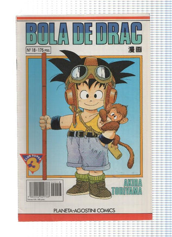 BOLA DE DRAC (Serie Blanca), Numero 18: EL COMBAT D'EN IAMXA (Planeta de Agostini 1992)