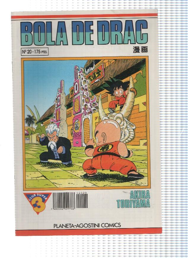 BOLA DE DRAC (Serie Blanca), Numero 20: EL COMBAT D'EN KRILIN (Planeta de Agostini 1992)