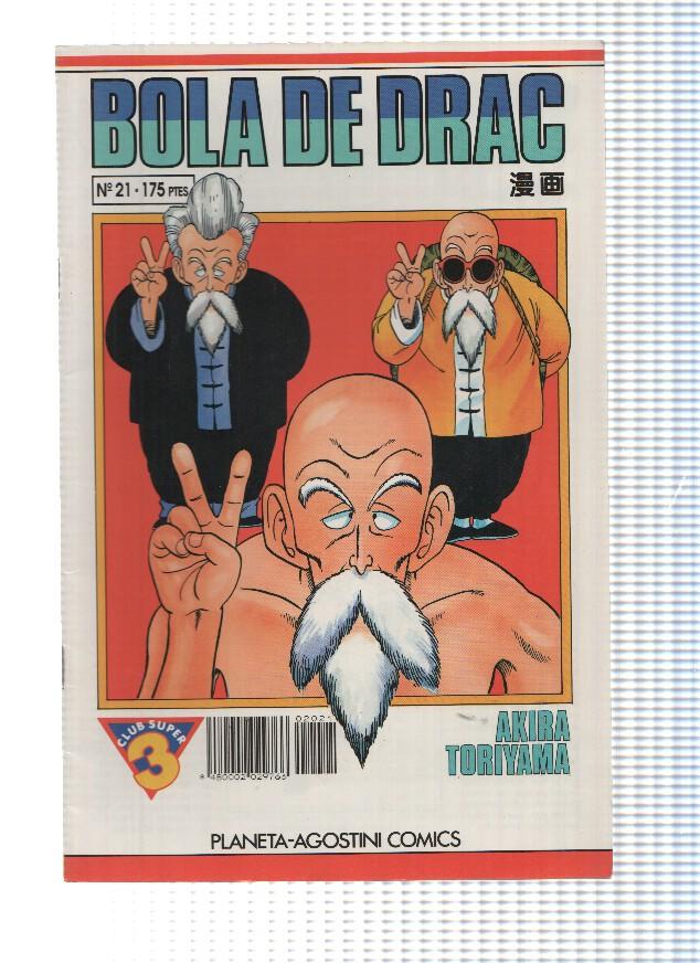 BOLA DE DRAC (Serie Blanca), Numero 21: EN SON GOKU CONTRA EN NAM (Planeta de Agostini 1992)
