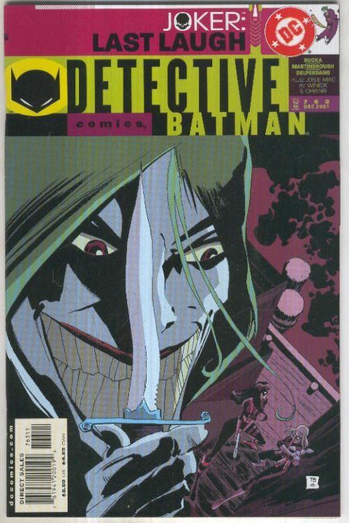 DETECTIVE COMICS Vol.1 No.763: BATMAN - Jocker Last Laugh