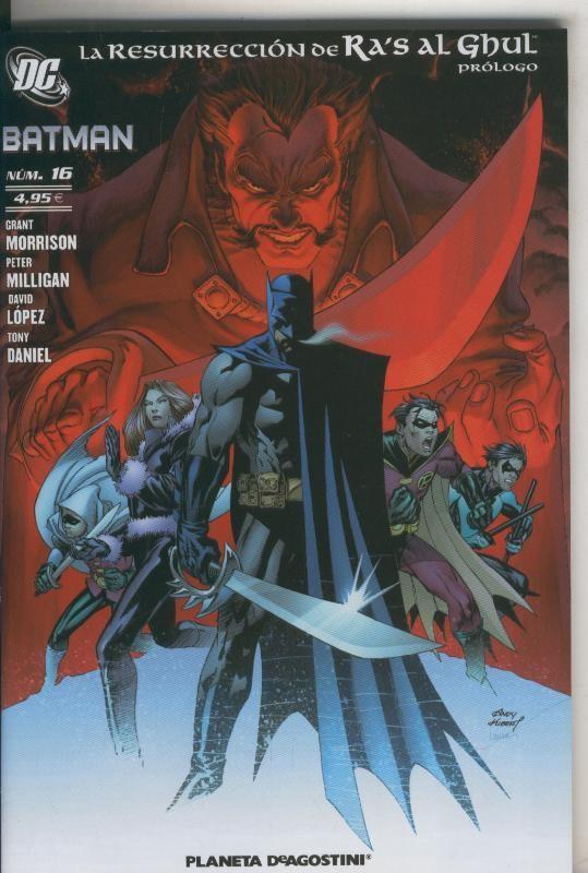 Batman volumen 2 numero 16: La resurreccion de Ras Al Ghul, prologo