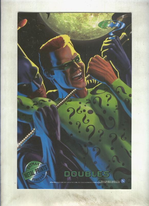 Lamina plastificada de Batman Forever: metal Prints: Doubles