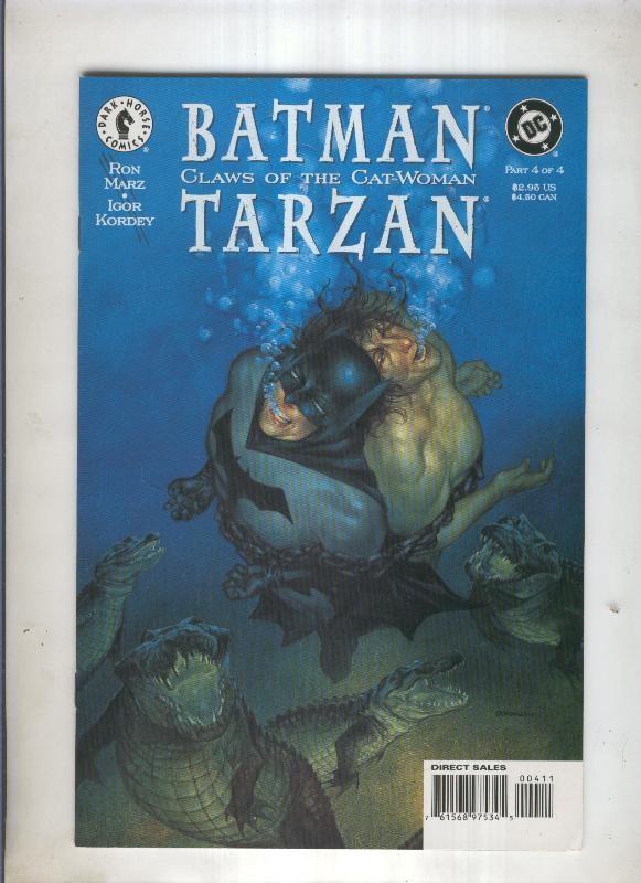BATMAN CLAWS OF THE CAT WOMAN TARZAN: Numero 04