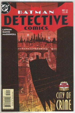 DETECTIVE COMICS Vol.1 No.801: BATMAN - City Of Crime 1