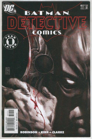 DETECTIVE COMICS Vol.1 No.817: BATMAN - Face the Face 1