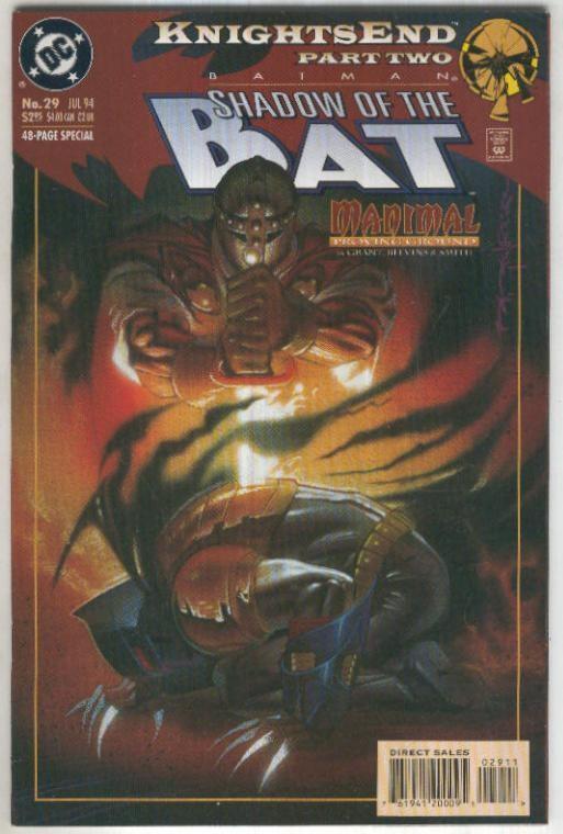 BATMAN: SHADOW OF THE BAT Vol.1 No.29: MANIMAL