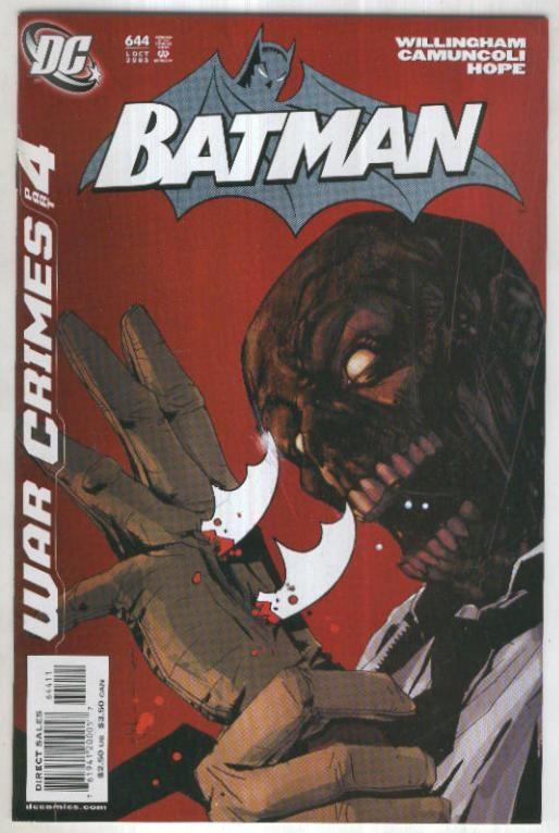 BATMAN Vol.1, No.644: War Crimes 4 (2005)