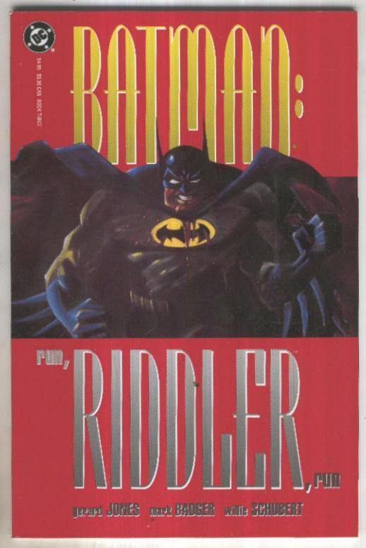 BATMAN: RUN, RIDDLER, RUN Vol.1 No.03: With Good Intentions (TPB DC 1992)