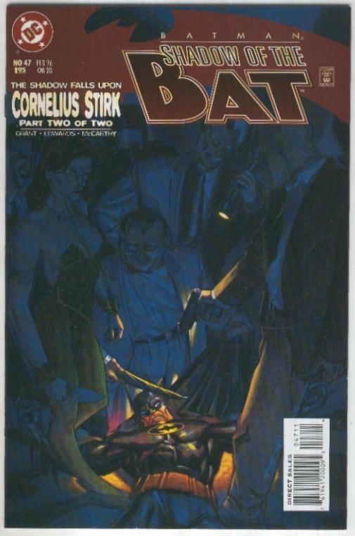 BATMAN: SHADOW OF THE BAT Vol.1 No.47: Cornelius Stirk, 2