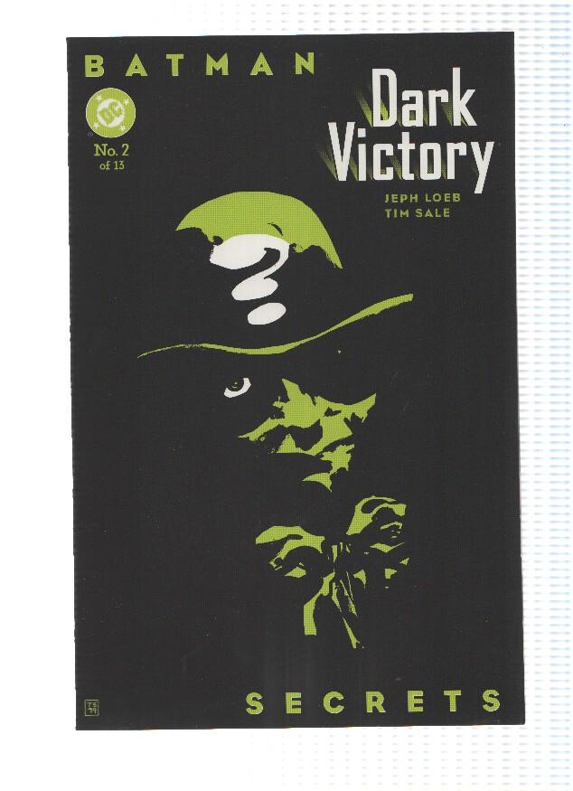 BATMAN: DARK VICTORY, Volume 1 Numero 02: Secrets (DC Comics) 