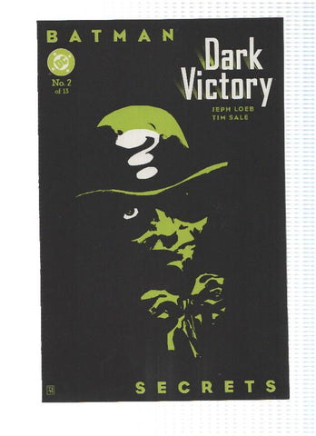 BATMAN: DARK VICTORY, Volume 1 Numero 02: Secrets (DC Comics) 