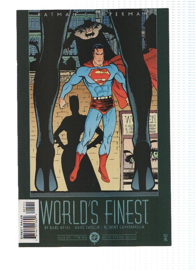 BATMAN AND SUPERMAN: WORLD,S FINEST, Volume 1 Numero 05: A Woman Work (DC Comics) 