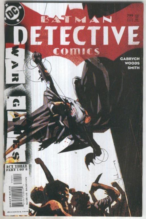 DETECTIVE COMICS Vol.1 No.799: BATMAN - War Games 3