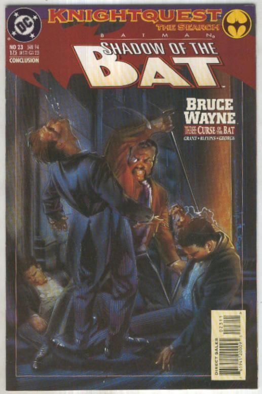 BATMAN: SHADOW OF THE BAT Vol.1 No.23: Falls Upon Bruce Wayne, 3