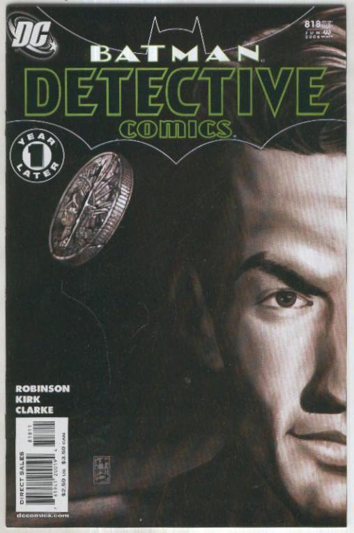 DETECTIVE COMICS Vol.1 No.818: BATMAN - Face the Face 3