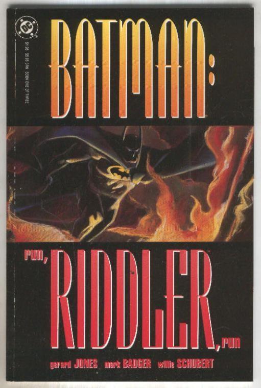 BATMAN: RUN, RIDDLER, RUN Vol.1 No.01: The Road to Hell (TPB DC 1992)