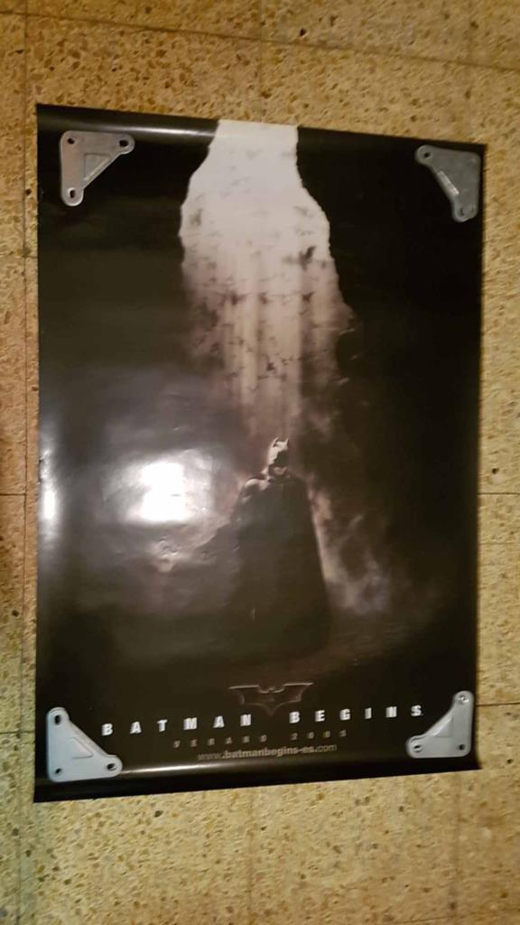 Poster de cine: Batman Begins, verano 2005 con Christian Bale