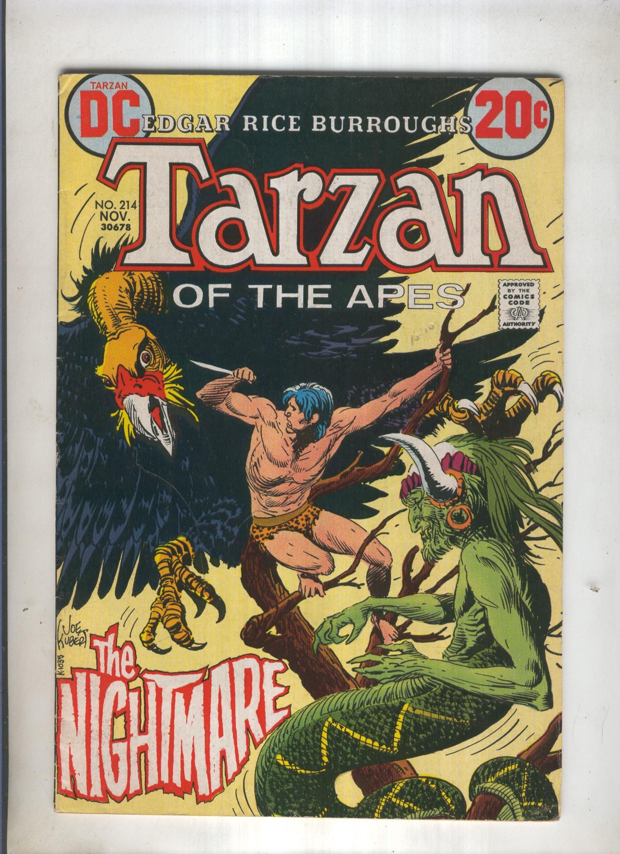 TARZAN OF THE APES DC Numero 214: The Nightware