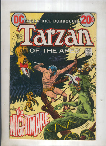 TARZAN OF THE APES DC Numero 214: The Nightware