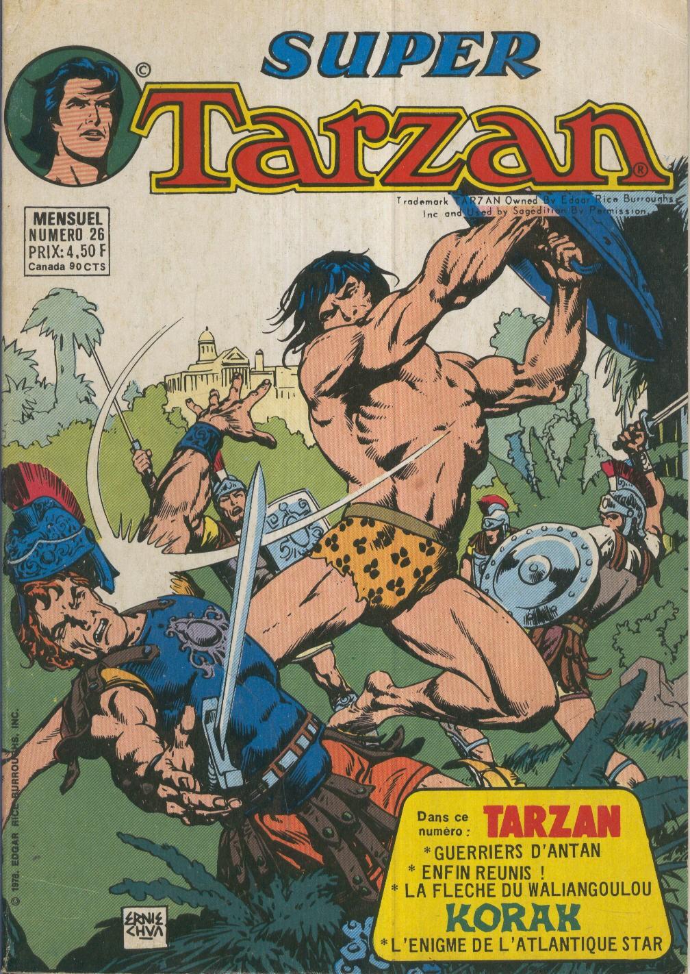 SUPER TARZAN Sagedition Numero 26: Guerriers dAntan