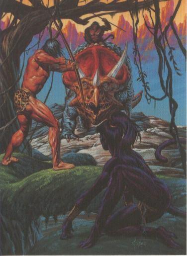 Trading Car: TARZAN - JOE JUSKO, Edgar Rice Burroughs Collection: No.24